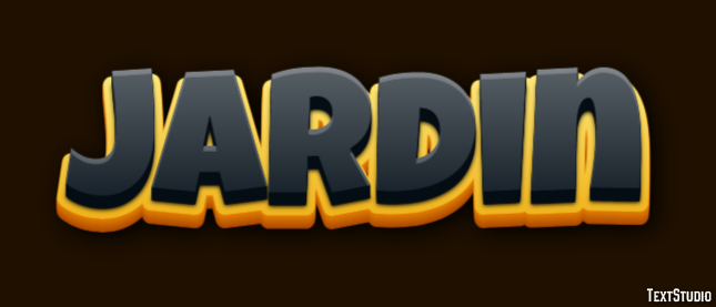 Jardin テキスト効果