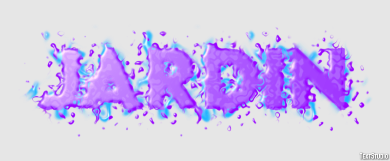 Jardin Tekst Effect