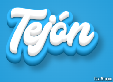 Tejón Efecto de texto