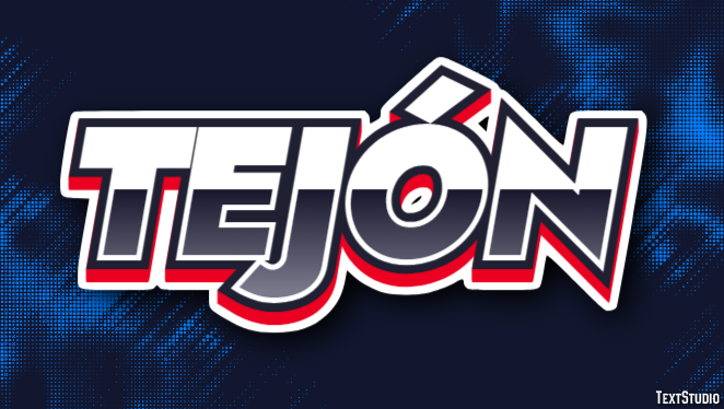 Tejón Эффект текста