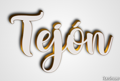 Tejón Efecto de Texto