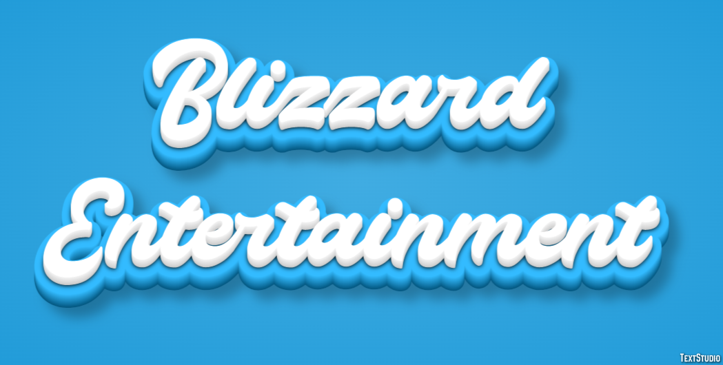 Blizzard Entertainment Efekt tekstowy