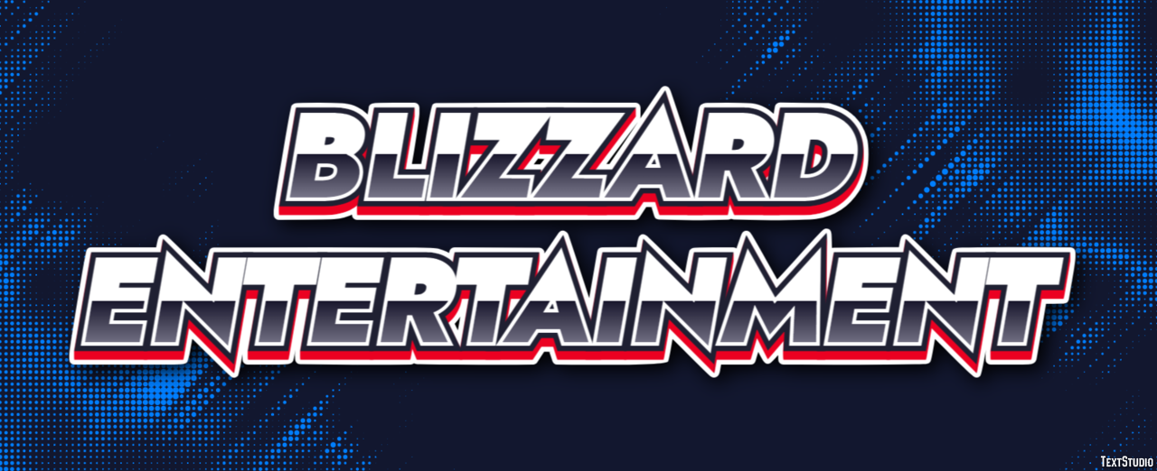 Blizzard Entertainment Texteffekt