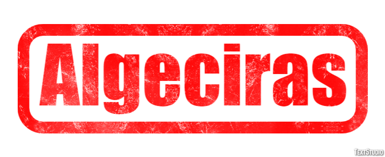 Algeciras Effetto testo