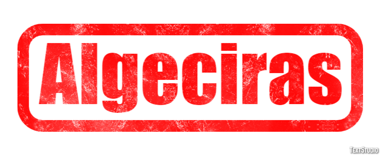 Algeciras Effetto testo