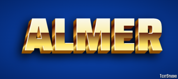 Almer Text Effect