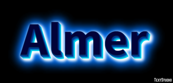 Almer Text Effect