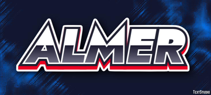 Almer Text Effect