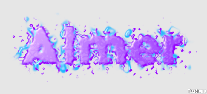 Almer Text Effect
