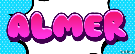 Almer Text Effect