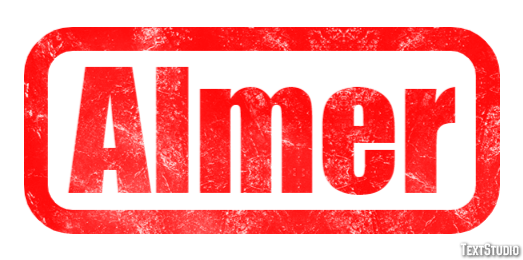 Almer Text effect