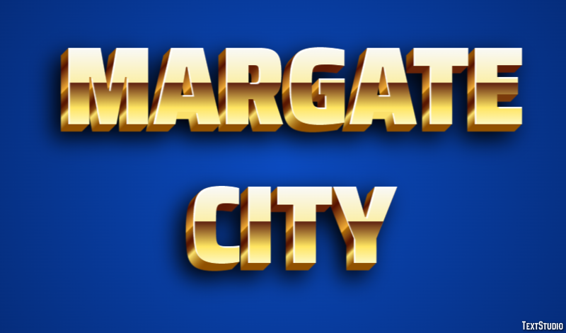 Margate City Efeito de texto