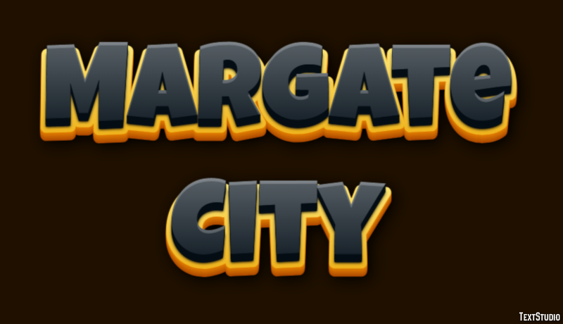 Margate City Efeito de texto