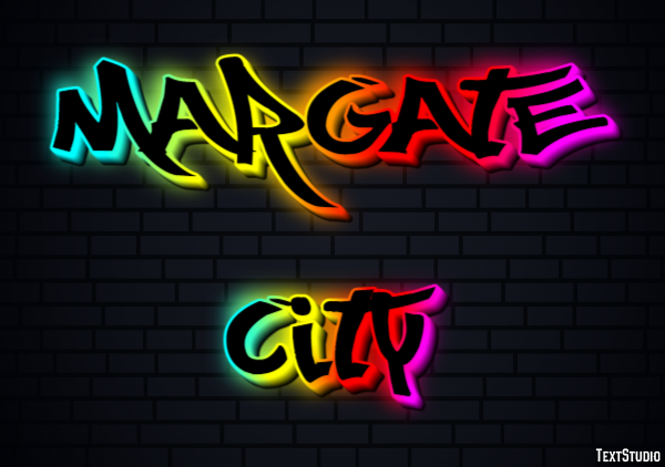 Margate City Texteffekt