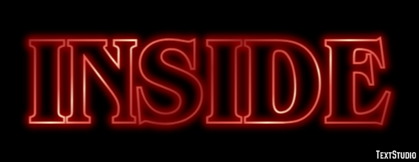 INSIDE Efeito de texto