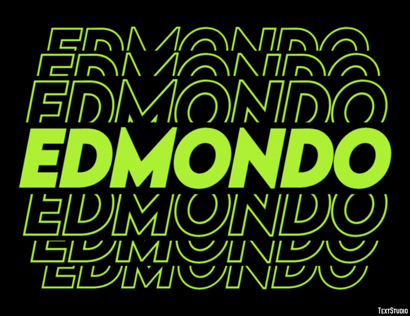 Edmondo Effetto testo