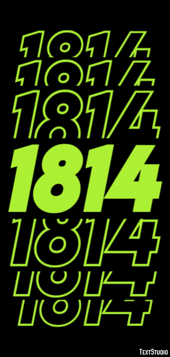 1814 Efekt tekstowy