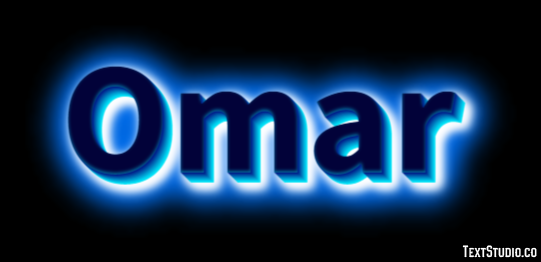 Omar Efecto de Texto