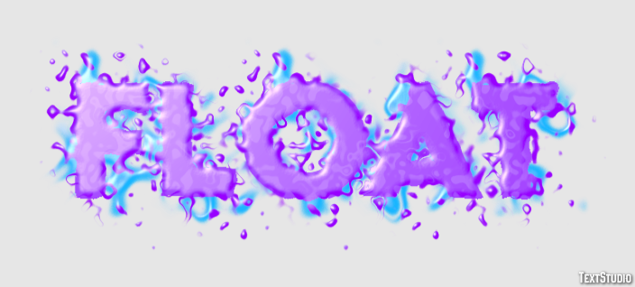 Float Text Effect