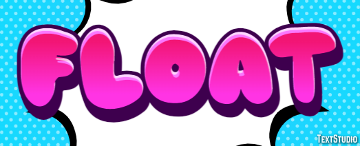 Float Text Effect