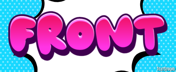 Front Texteffekt