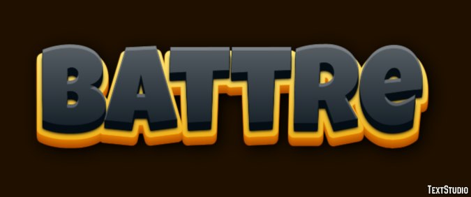 Battre Effet de texte