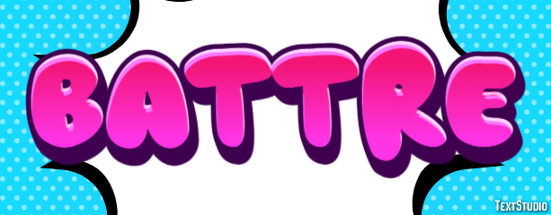 Battre Effet de texte