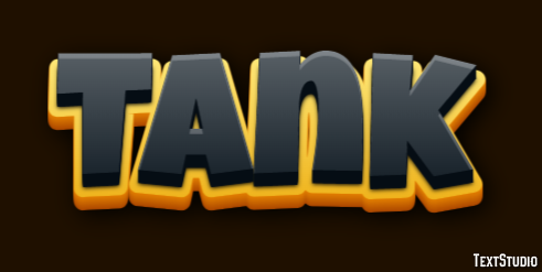 Tank Text Effect
