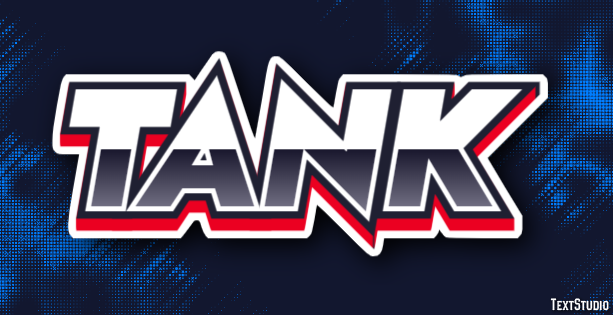 Tank Text Effect