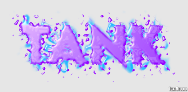Tank Text Effect