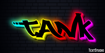 Tank Text Effect