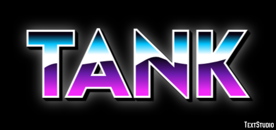 Tank Text Effect
