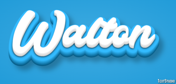 Walton Texteffekt