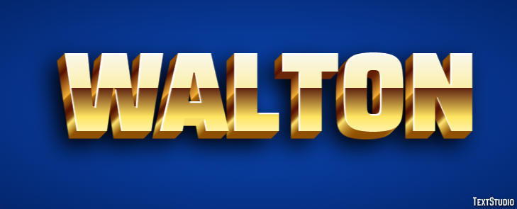 Walton Effetto testo