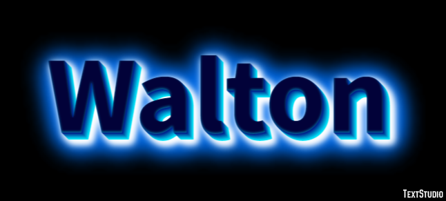 Walton Texteffekt