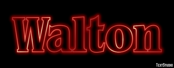 Walton Texteffekt