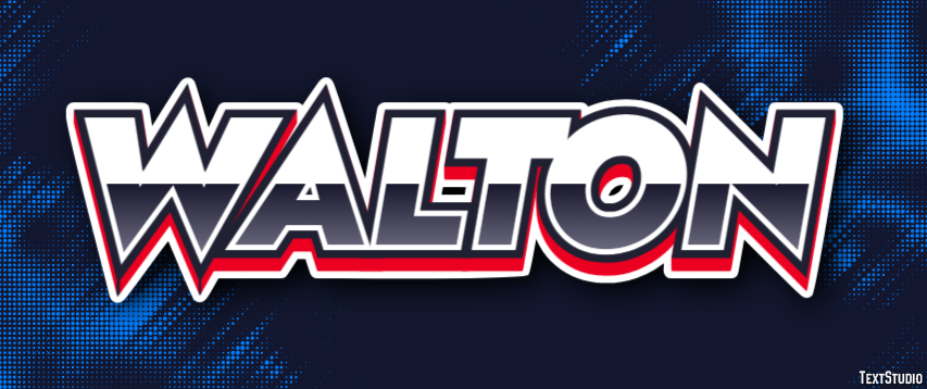 Walton Efeito de texto