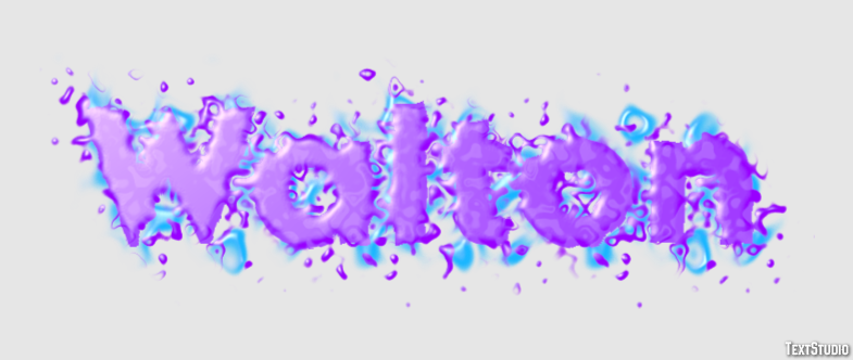 Walton Efeito de texto