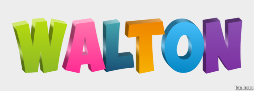 Walton Texteffekt
