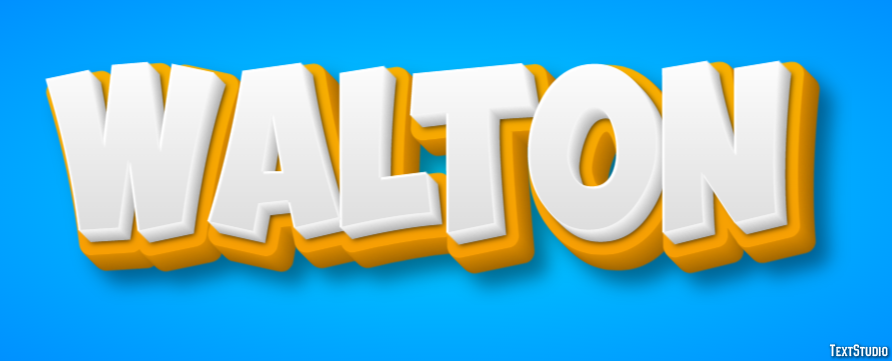 Walton Texteffekt