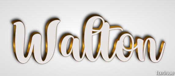 Walton Texteffekt