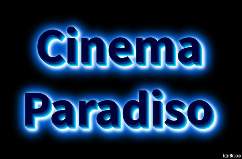Cinema Paradiso Efekt tekstowy