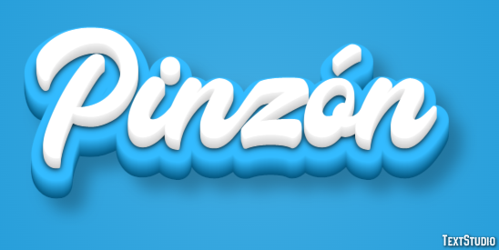 Pinzón Efekt tekstowy