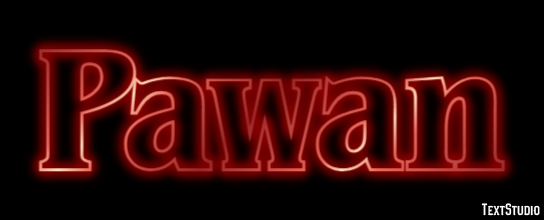 Pawan Text effect