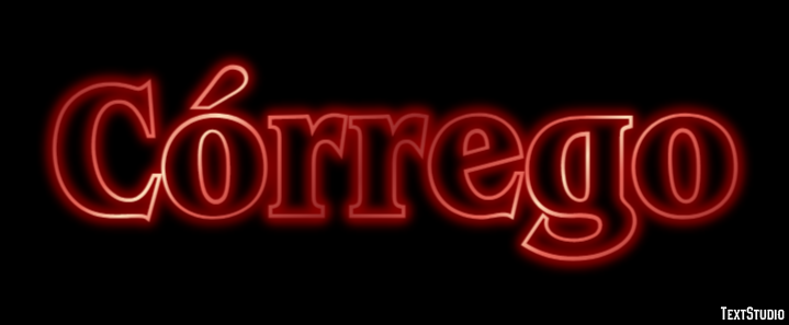 Córrego Text Effect