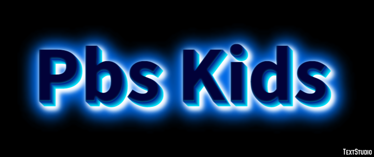 Pbs Kids Text Effect