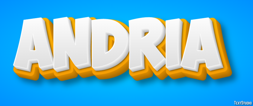 Andria Text effect