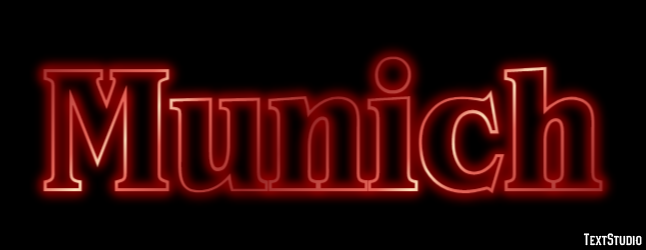 Munich Efecto de Texto