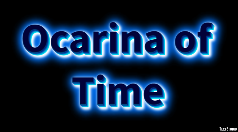 Ocarina of Time Tekst Effect