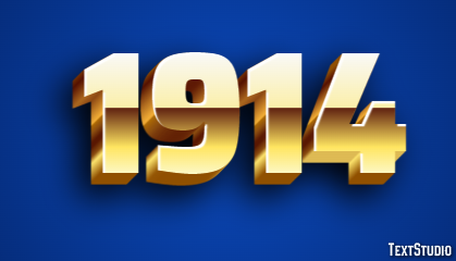 1914 Efekt tekstowy
